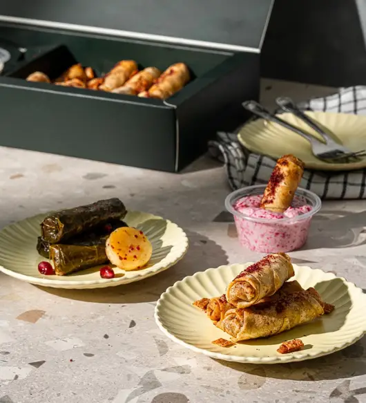 Grape Leaves & Chicken Musakhan Rolls Duo Box